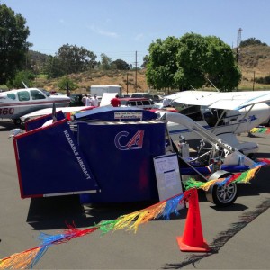 Brackett Field Aircraft Display and Car Show in La Verne